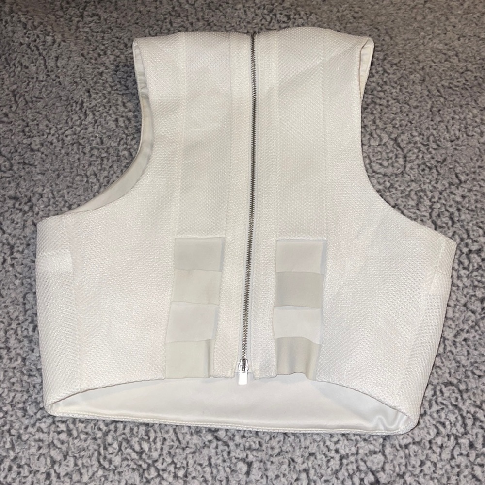 Express crop white used once!